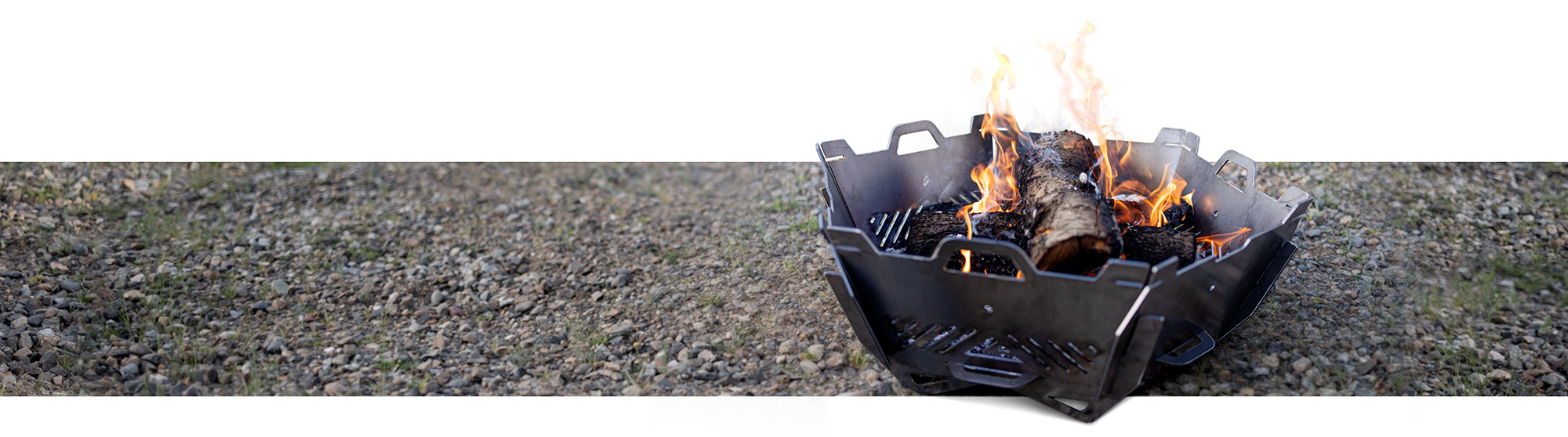 TREKX™ collapsible portable overland fire pit